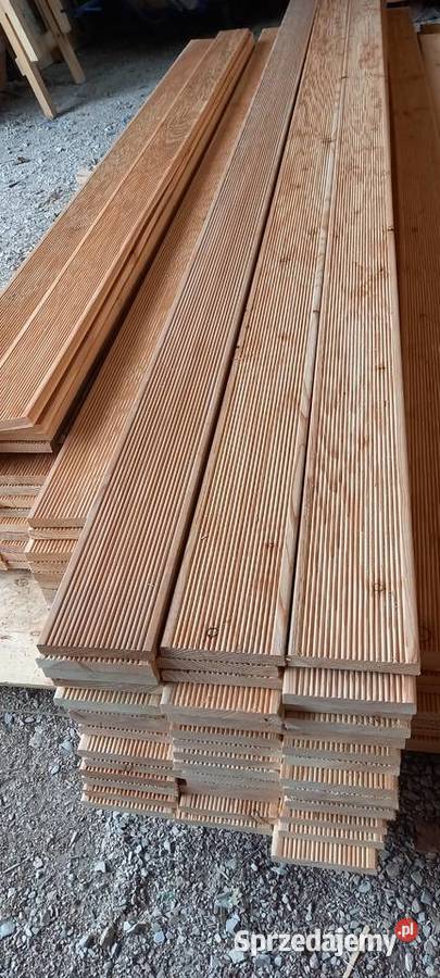 deski tarasowe modrzewiowe