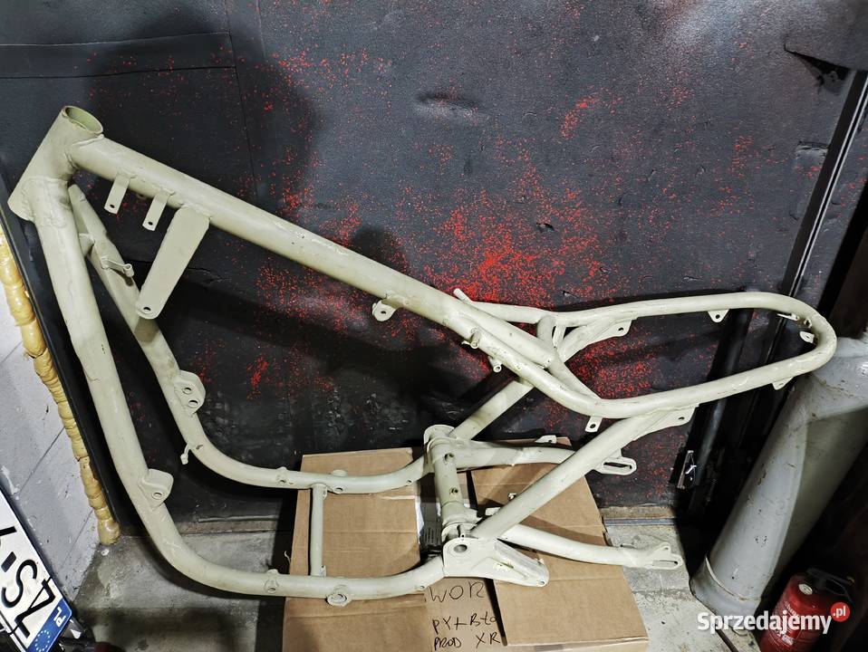 Junak m07 oryginalna rama z wachaczem w stanie Szczecin
