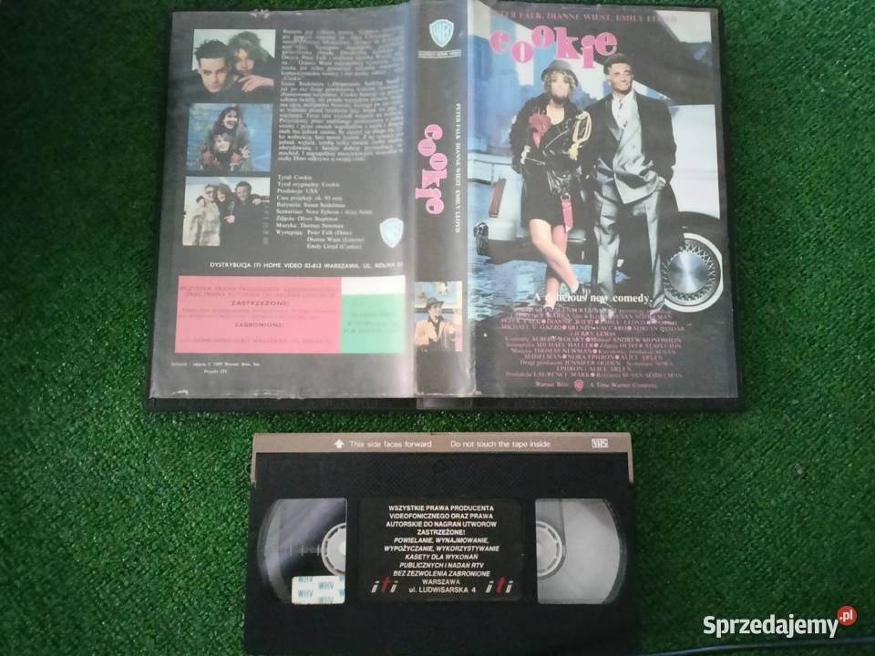 Kaseta VHS film Cookie podkarpackie Rzeszów
