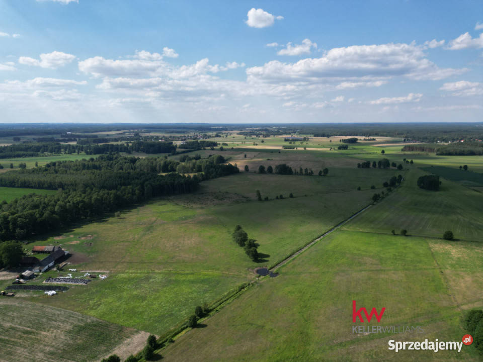 Grunt Jerominy 3702m2 42zł/m2 warmińsko-mazurskie