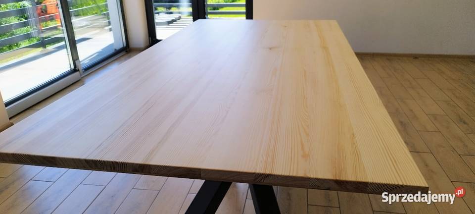 Solidny Stół Loft 180x90 Lita Sosna 4 PAJĄK Mat Sucha Beskidzka sprzedam