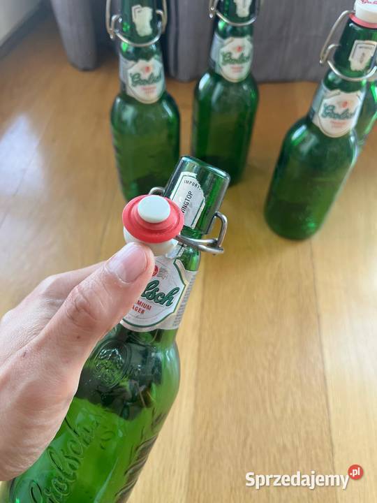 Butelki Grolsch 450 ml z zamknięciem pałąkowym Dom i Ogród Warszawa sprzedam