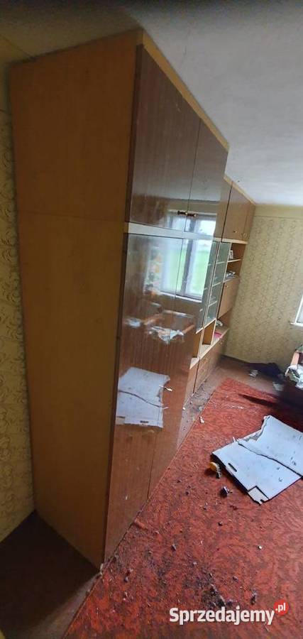 Meblościanka pokojowa PRL Pozostałe Stubno