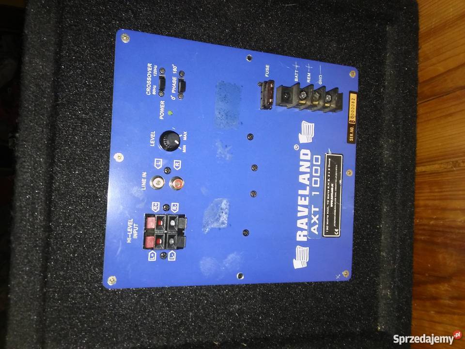 Sprzedam Subwoofer Aktywny do samochodu RAVELAND dolnośląskie Legnica