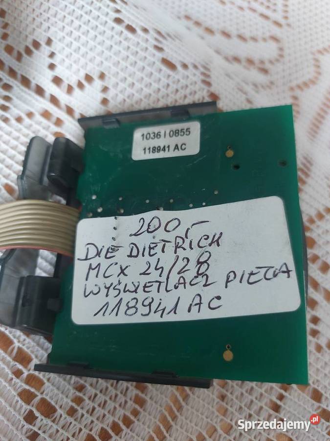 DIE DIETRICH MCX 2428 WYSWIETLACZ PIECA 118941 Nowy Sącz