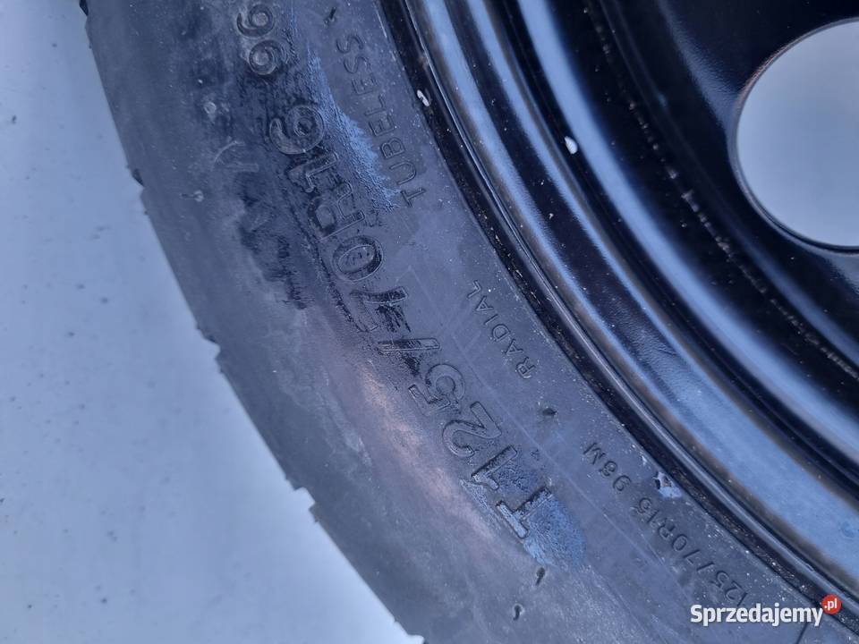 Audi Seat Vw Golf V KOŁO DOJAZDOWE dojazdówka lubelskie Janów