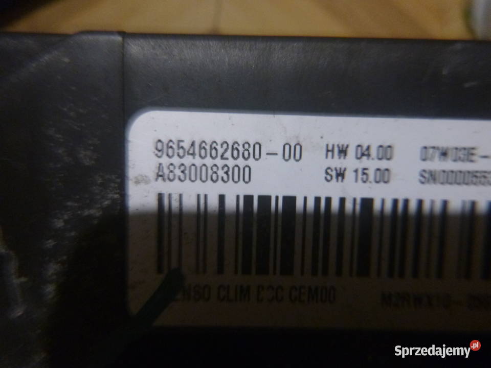 CITROEN C4 GRAND PICASSO MODUŁ KLIMATYZACJI