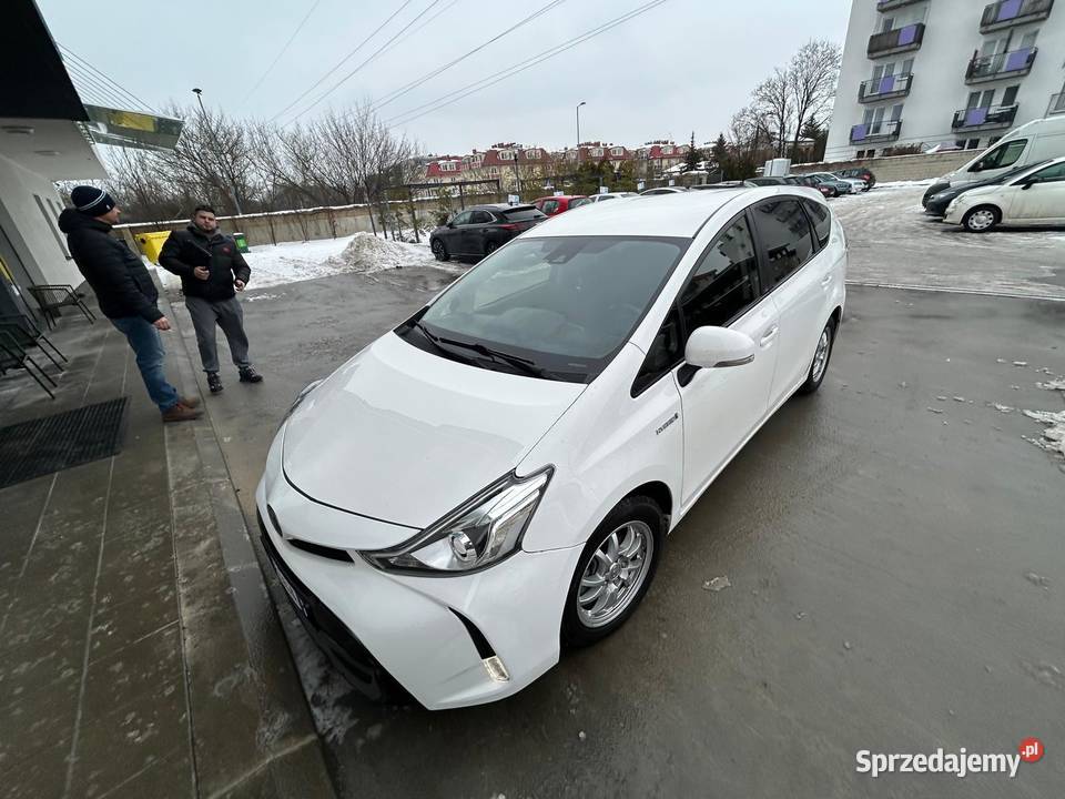 Toyota Prius Plus Raty Prywatnie Hybryda Automat ASR (kontrola trakcji) Wrocław
