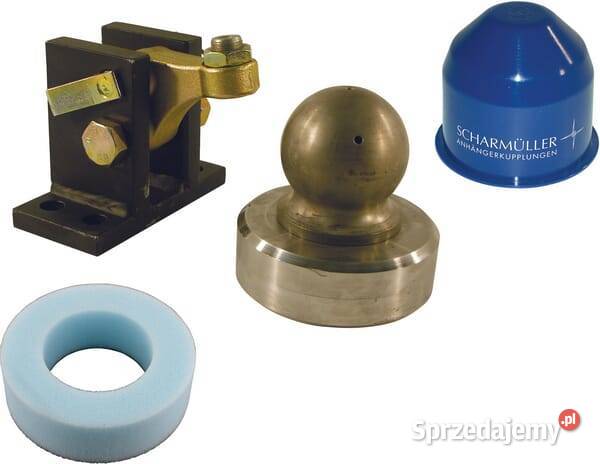 Kulka spawana z mocowaniem K80 02481350 System zaczepowy Kamionna
