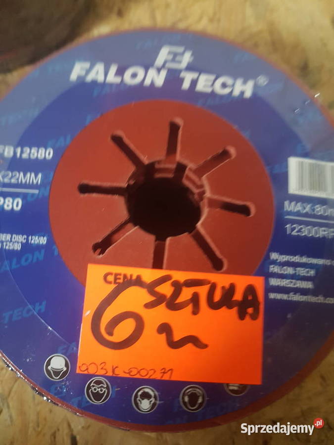 TARCZA DO SZLIFOWANIA GRESU PŁYTEK 125 mm406080 Głogowa