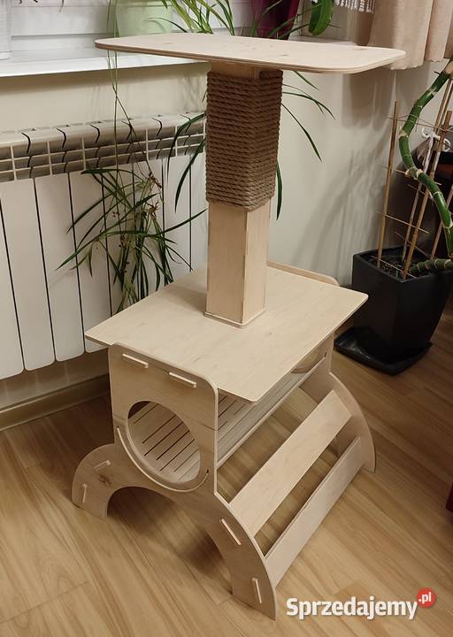 Drapak kota z legowiskiem Pawonków