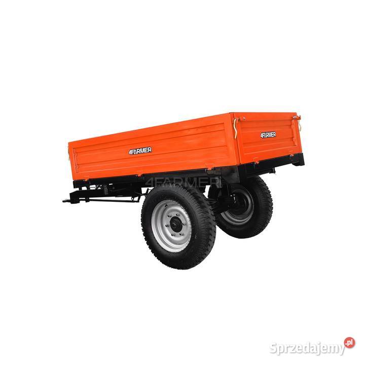 Przyczepa rolnicza jednoosiowa 15T z kiprem podkarpackie sprzedam