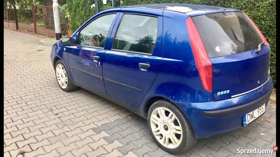 Punto II ŁadnyKlimaAlu abarth 16NRozrząd przyciemniane szyby sprzedam
