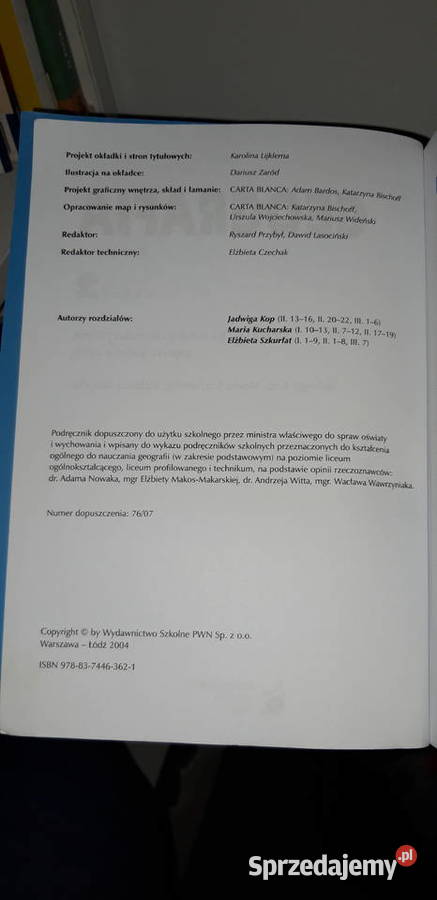 Geografia egzaminy Podręcznik okazy mazowieckie Warszawa