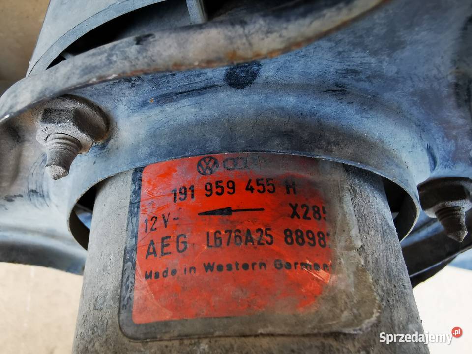 Chłodnica Wody Wentylator VW Golf II 2 16 TD chłodnice wielkopolskie sprzedam