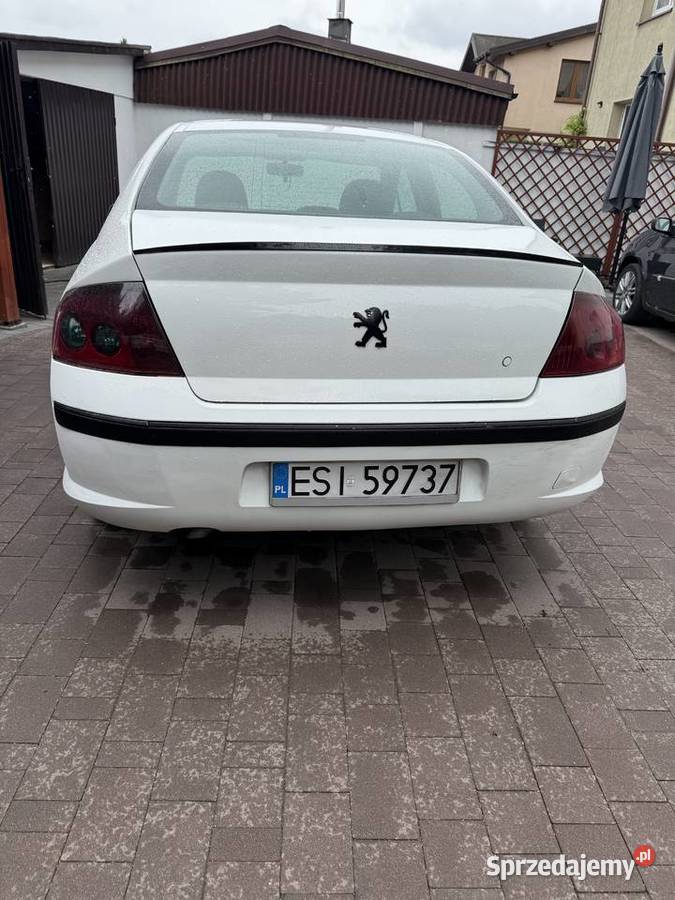 Zadbany Peugeot 407 16 HDi immobilizer łódzkie sprzedam