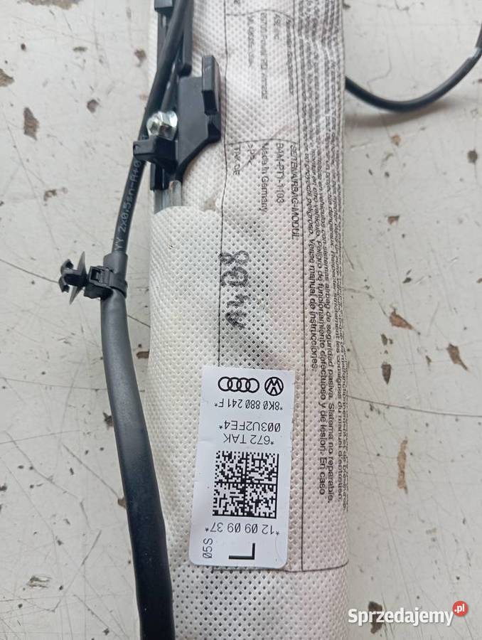 Audi A4 B8 poduszka fotela lewa 8K0880241F Kobylnica