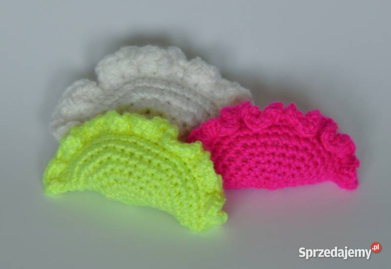 Pierogi szydełkowe polskie rękodzieło bawełna zachodniopomorskie Szczecin