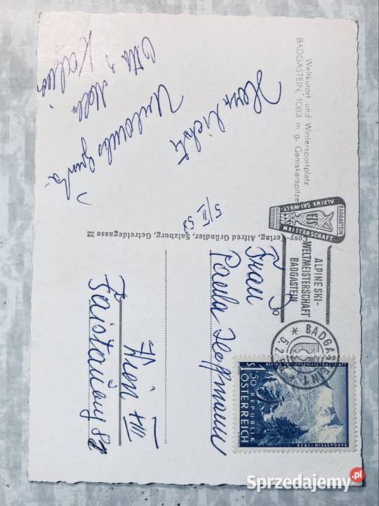 Bad Gastein w Austrii 1958r Grudziądz