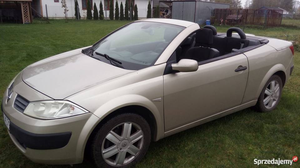 Renault Megane II Cabrio 2004 16 benzyna elektryczne szyby Grodzisk Mazowiecki sprzedam