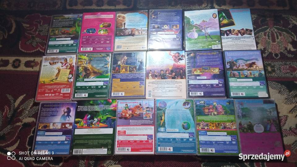 22 filmy DVD bajki Disneya wszystko sprzedam Sony sprzedam