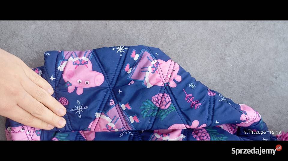 Kurtka zimowa dziewczynki świnka Peppa nowa Żywiec