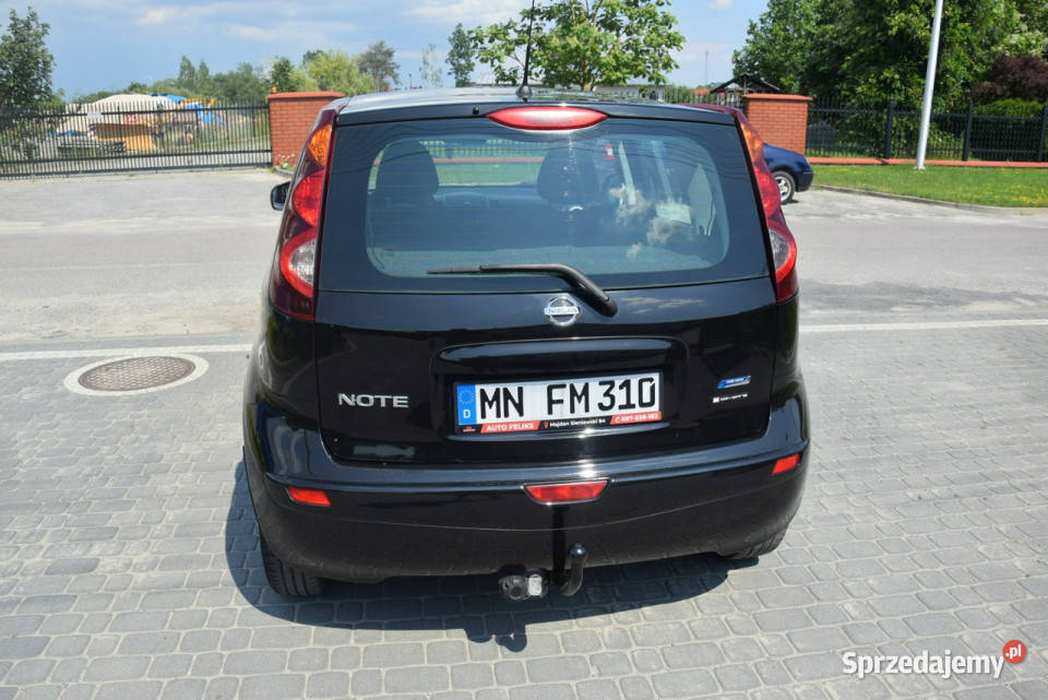 Nissan Note 14B 2010r Klima 102 Sprowadzony Rok produkcji 2010 Note podkarpackie