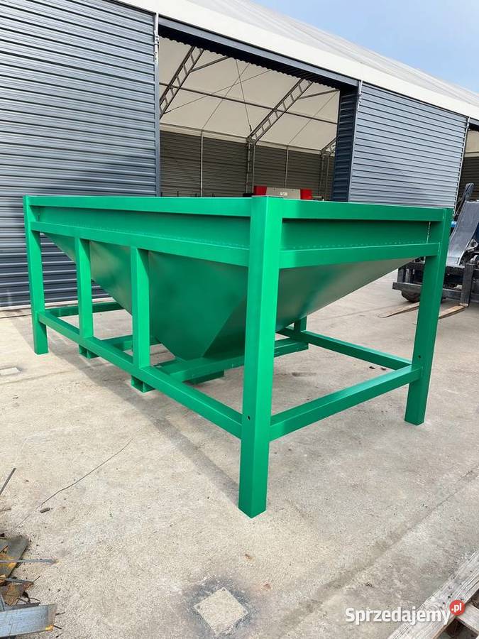 Kosz Kontener zasypowy paczkarka zasobnik 5m3 Niedrzew Pierwszy