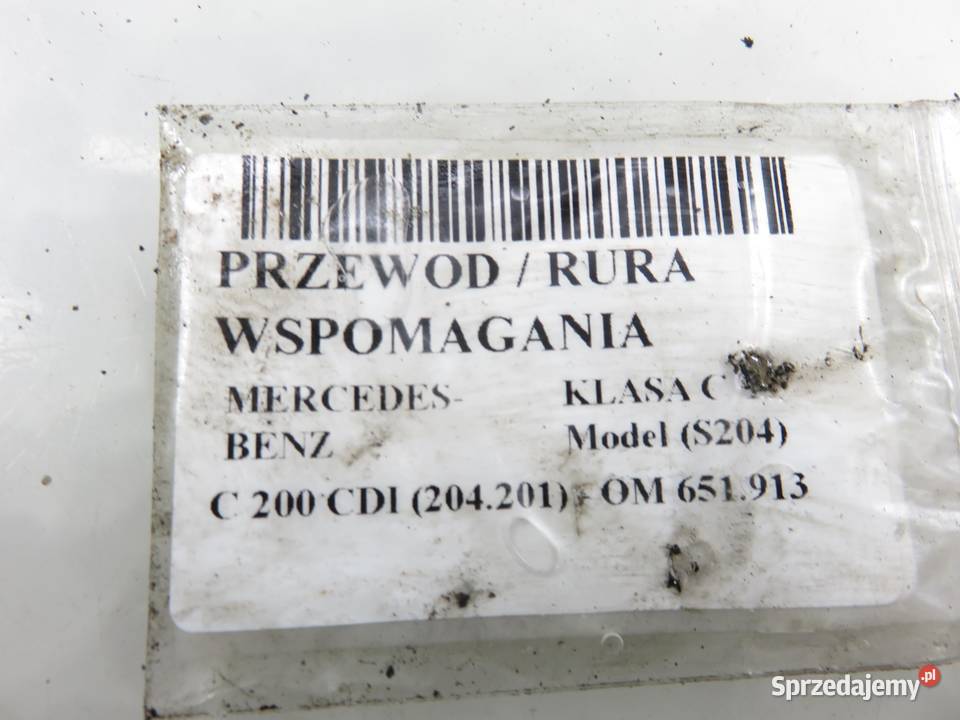 PRZEWÓD WSPOMAGANIA MERCEDES 204 C 200 CDI