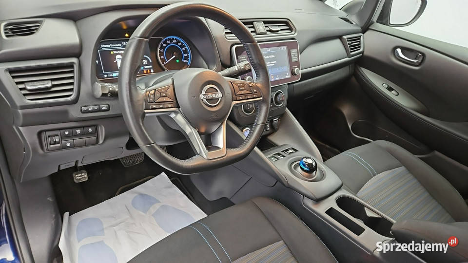 Nissan Leaf 40kWh Acenta Z Polskiego Salonu podgrzewane fotele Warszawa