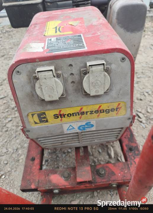 Agregat prądotwórczy 3kW Elektra Beckum G4000 małopolskie Skawina
