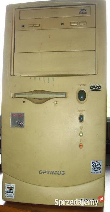 Komputer PC Optimus Young 98 bez dysku twardego Kępice