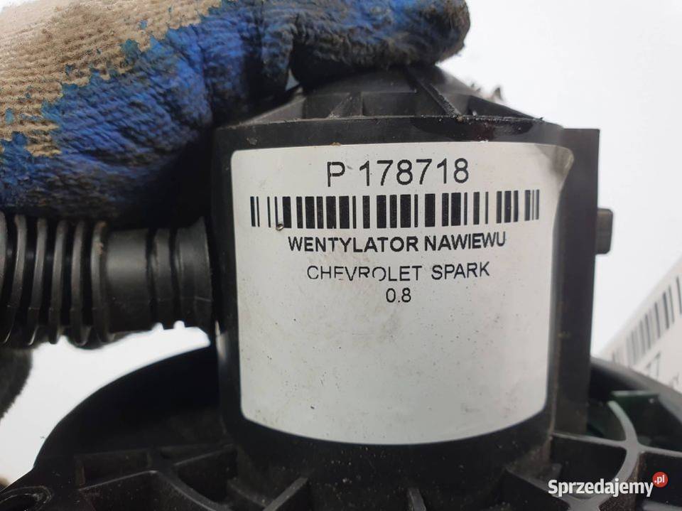 WENTYLATOR KABINOWY CHEVROLET MATIZ II P178718 osobowe Lipno