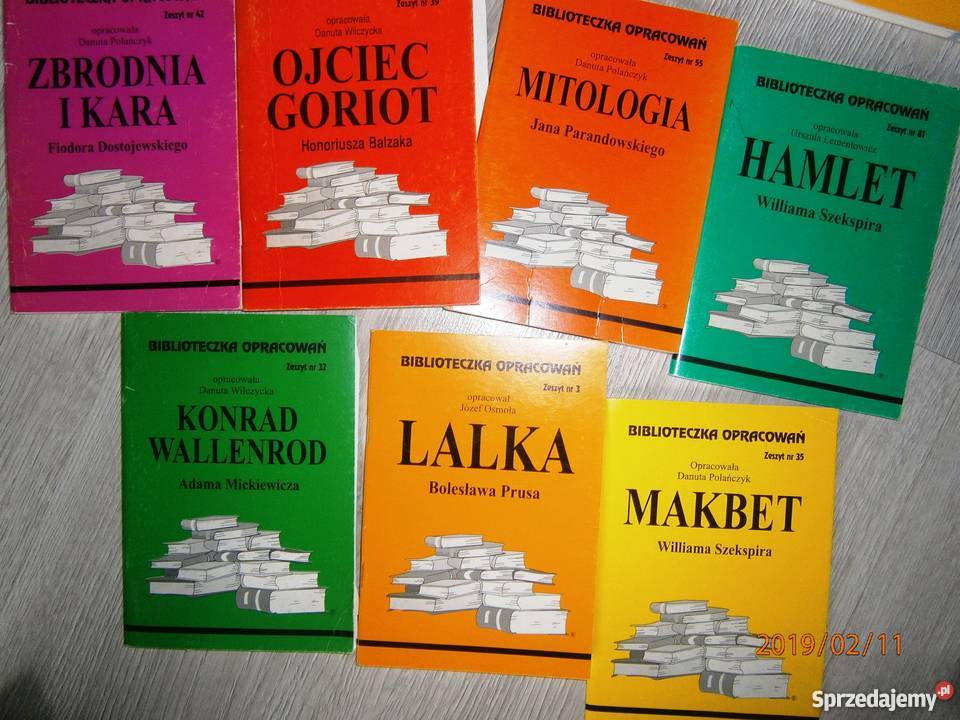 opracowania lektur biblioteczka opracowań 5 śląskie Częstochowa