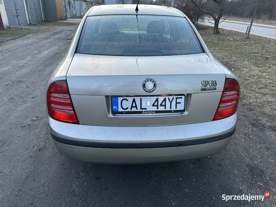 Skoda Superb 2003 3700 przeczytaj opis kujawsko-pomorskie Aleksandrów Kujawski