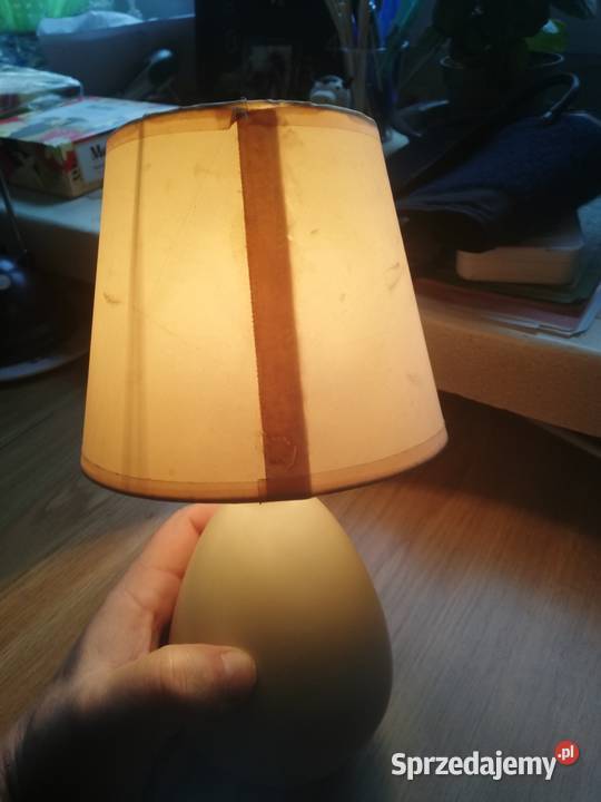 Lampka nocna na biurko z lat PRelu sprzedam
