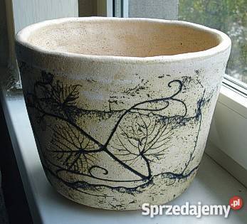 Ceramiczna donica 24 x 24 Jelenia Góra sprzedam