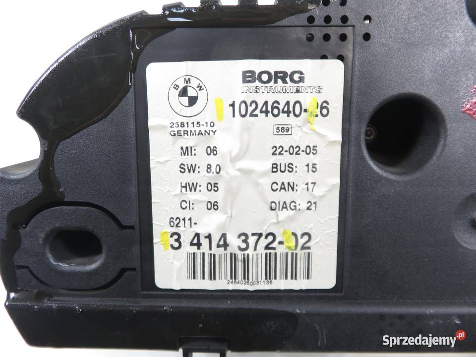 LICZNIK BMW X3 E83 20 d 1 3414372 1024640