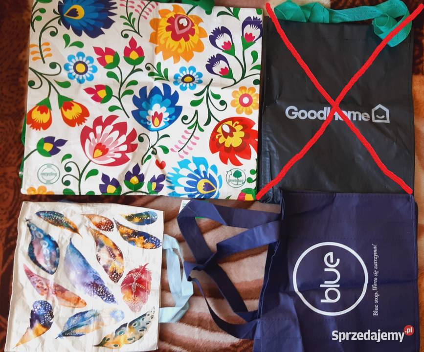 Torby na zakupy polipropylenowe 8 Nałęczów sprzedam