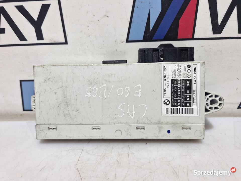 BMW E90 E91 MODUŁ STEROWNIK CAS 6943771 BMW OE sprzedam
