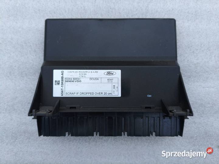 Sterownik Silnika Ford Fiesta MK6 13