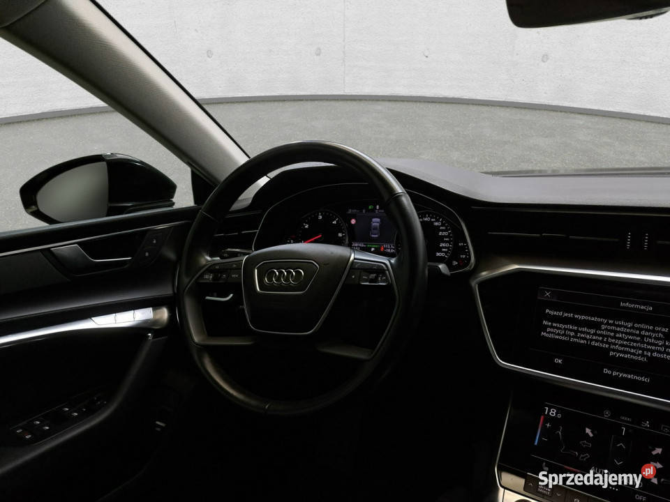 Audi A7 Sportback Poleasingowe BZ C8 2018 pełny VAT Komorniki