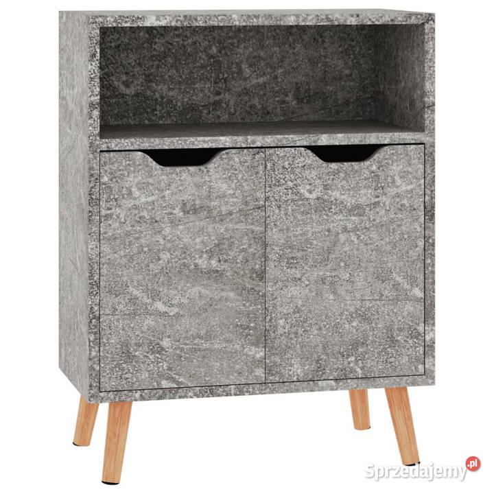 Szafka szarość betonu 60x30x72 materiał Warszawa