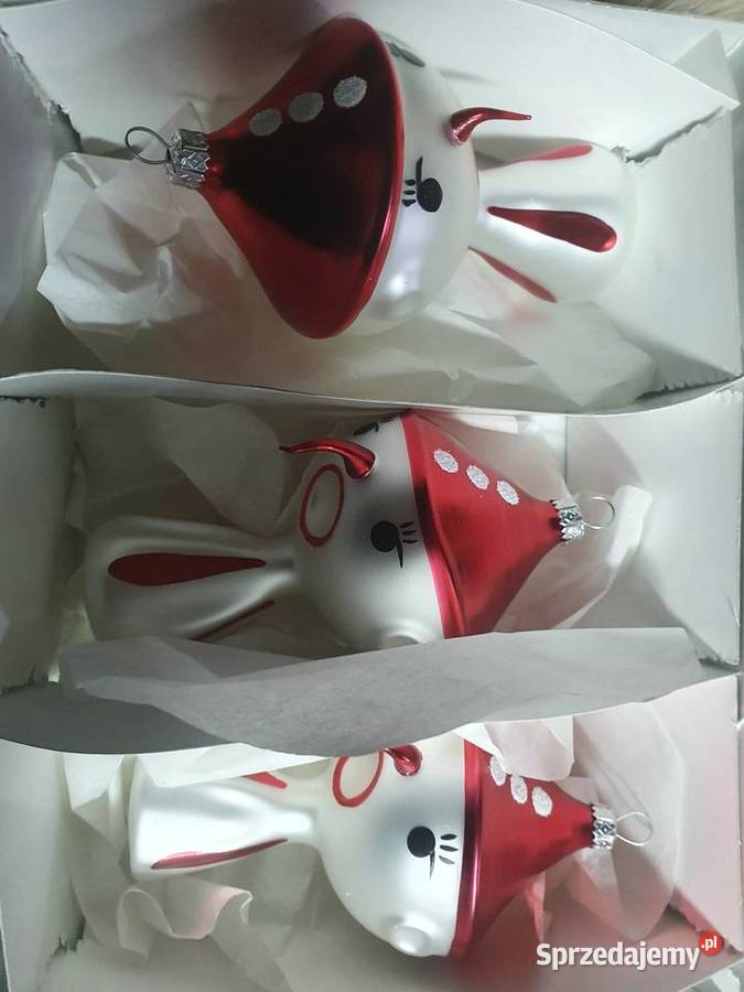 Bombki szklane choinkowe Ciechanowiec