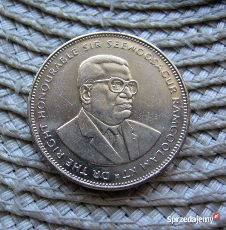 Mauritius 5 Rupi 2012r Ładna