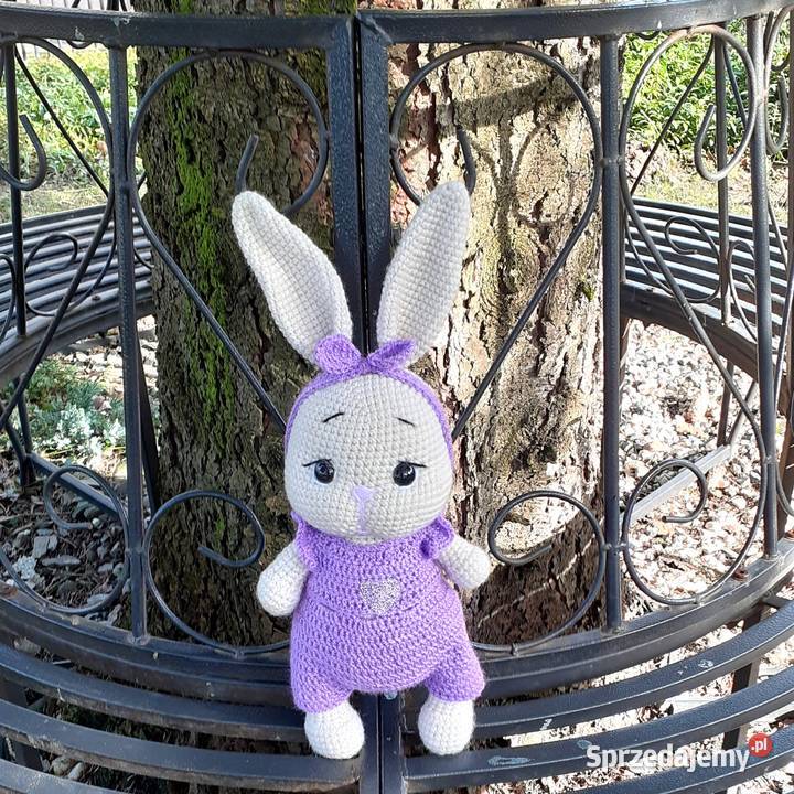 Królik na szydełku 2 Maskotki kujawsko-pomorskie