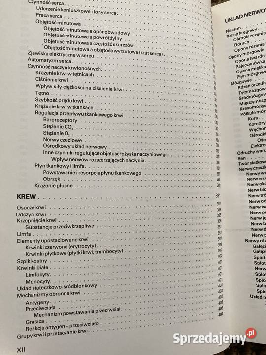Anatomia i fizjologia człowieka Sylwanowicz medycyna, nauki medyczne Książki naukowe i popularnonaukowe kujawsko-pomorskie Osięciny