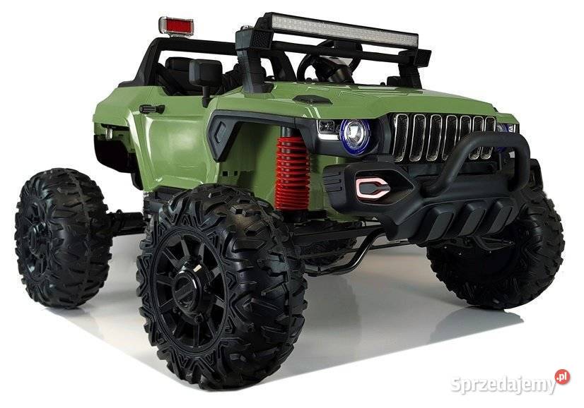 Auto na akumulator QLS618B wojskowe zielony podlaskie