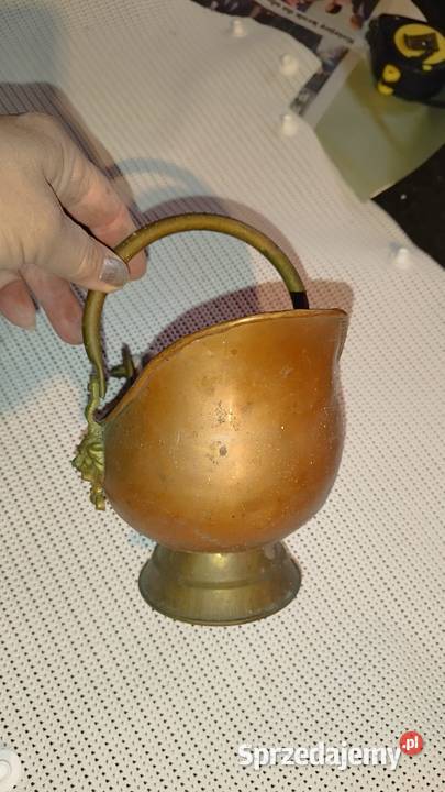 Donica węglarkaozdoba mosiądz Słubice sprzedam