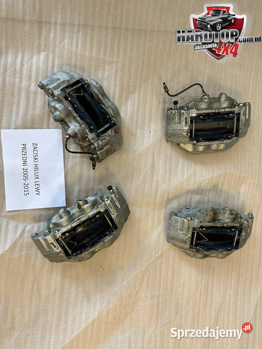Zaciski Hamulcowe Toyota Hilux Lewy Prawy terenowe Pasłęk